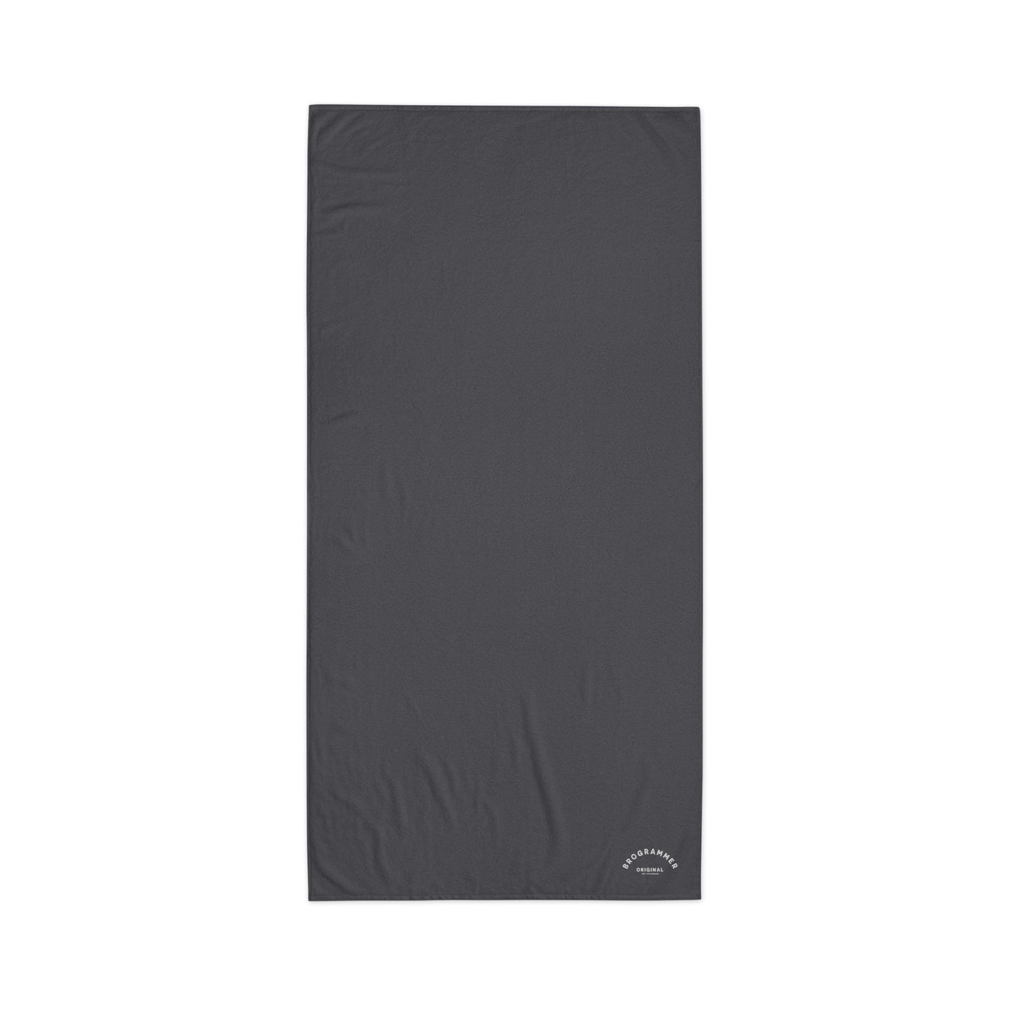 Brogrammer original cotton towel