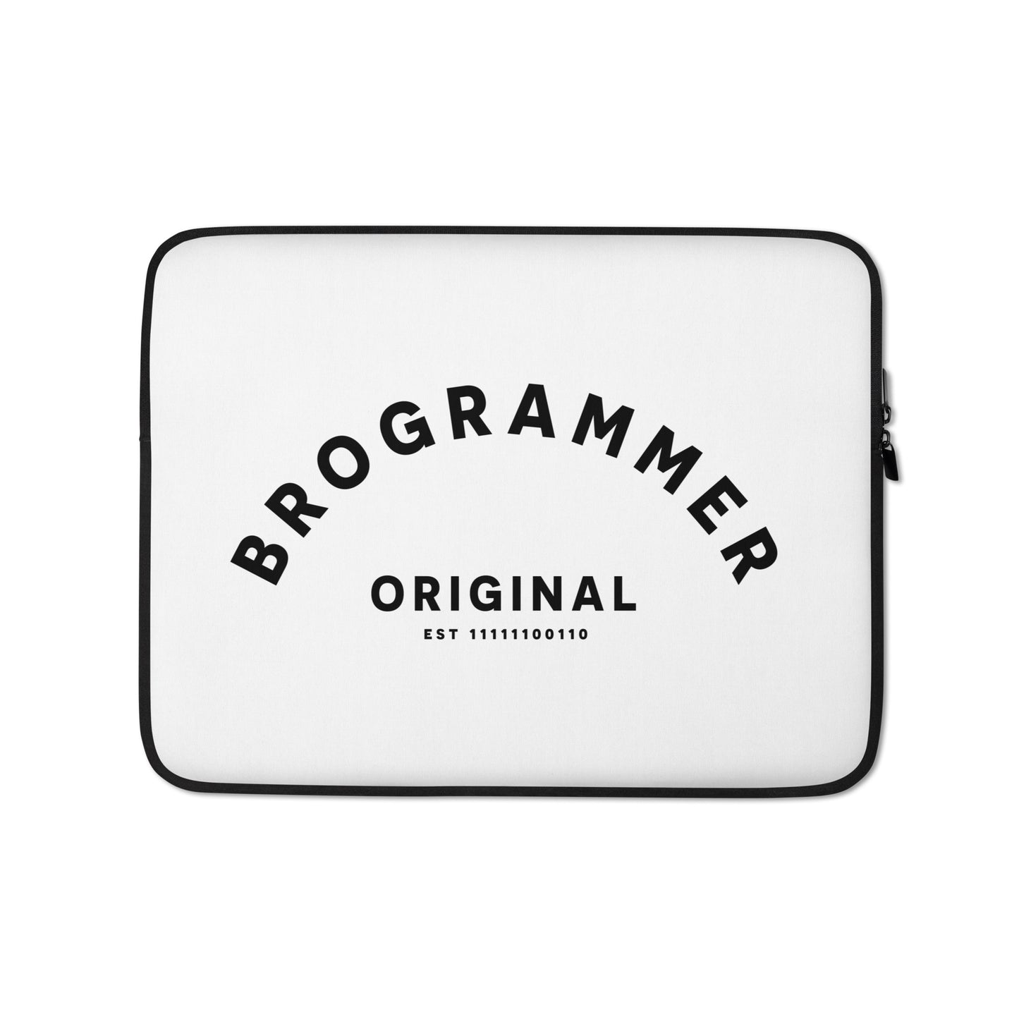 Brogrammer Laptop Sleeve