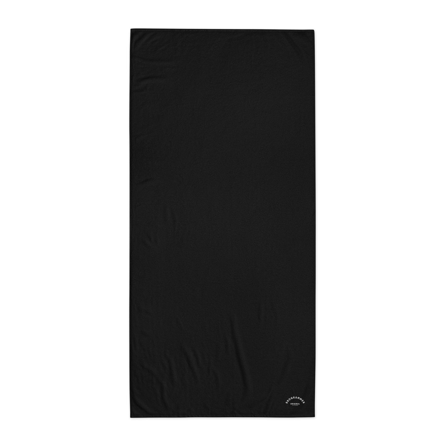 Brogrammer original cotton towel