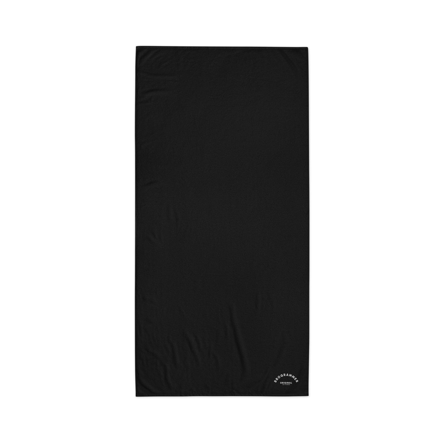 Brogrammer original cotton towel