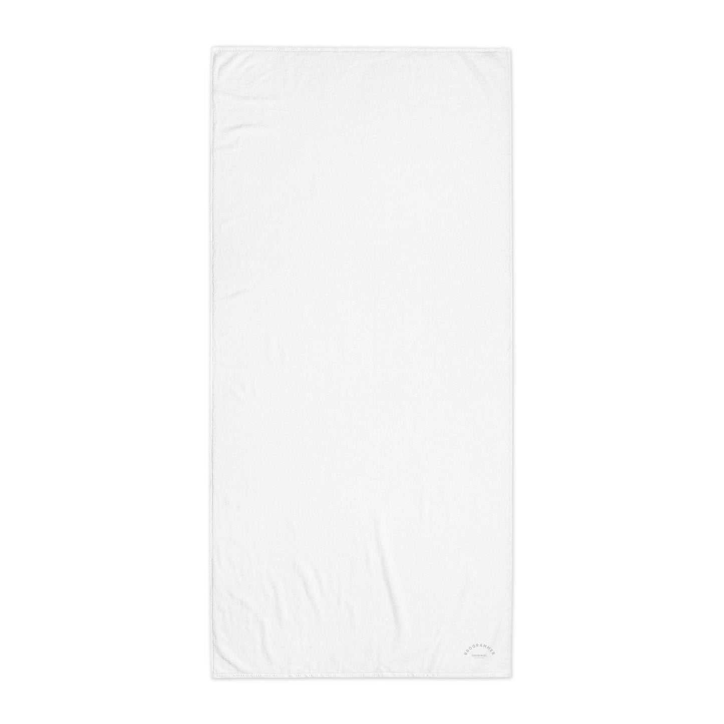 Brogrammer original cotton towel