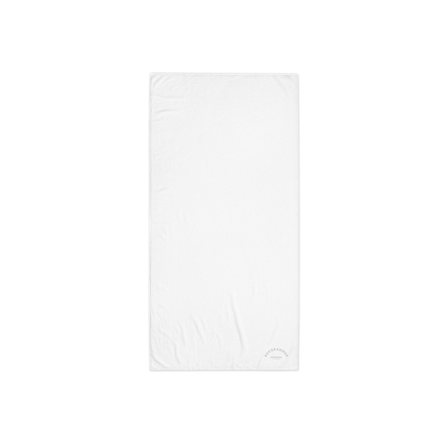 Brogrammer original cotton towel