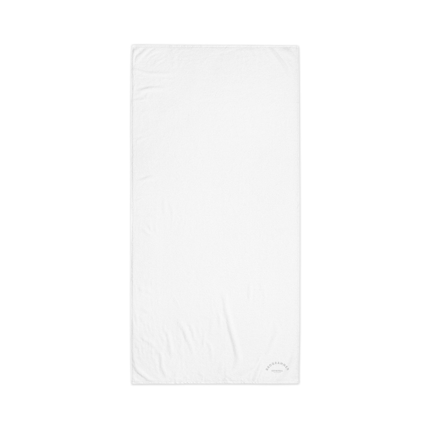 Brogrammer original cotton towel